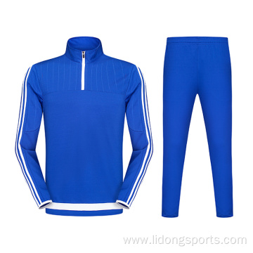Wholesale Adult Soccer Sportswear Mens Football Tracksuit